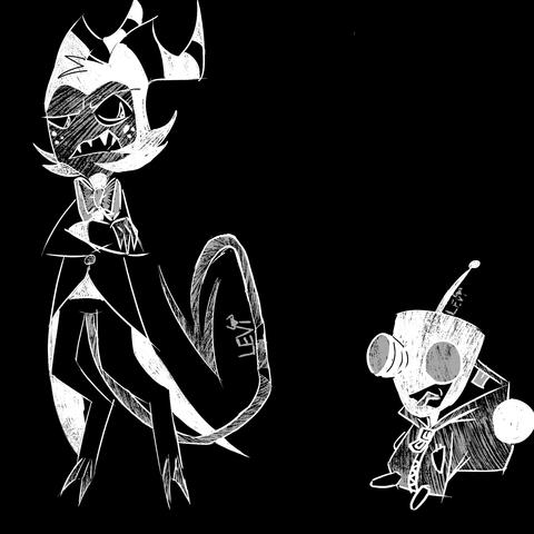 Moxxie and Gir